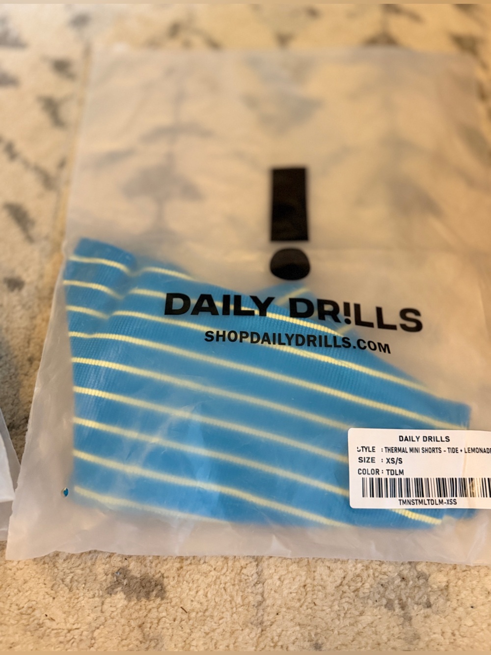 Daily Drills Thermal Set Tide and Lemonade - Picture 3 of 8